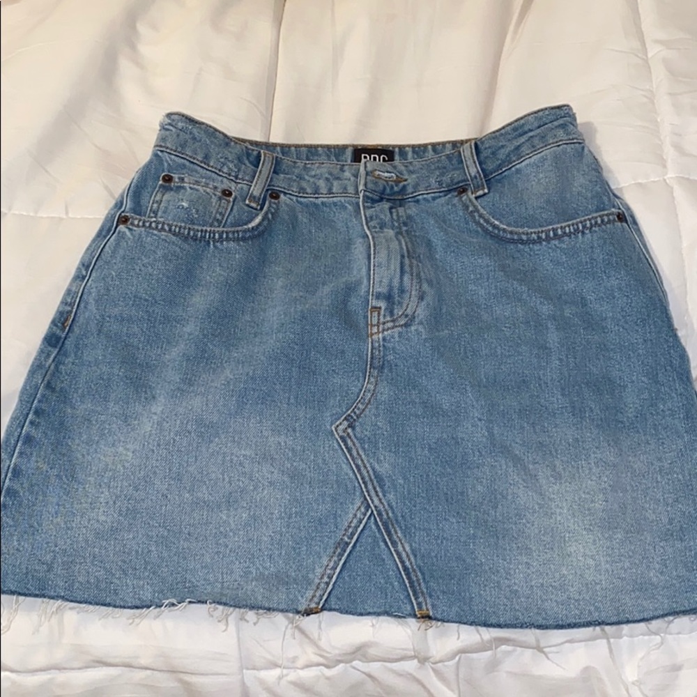 jean skirt